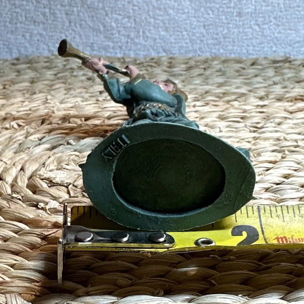 Vintage Shepherd Lantern Musician Nativity Figures Christmas Italy‎ Nativity